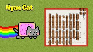 Nyan Cat Theme Minecraft Note Block Tutorial