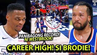 Lakas padin talaga! "PARANG PRIME RUSSELL WESTBROOK!" , Panibagong career high!