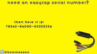 Easycap Serial Number - Ulead Video Studio