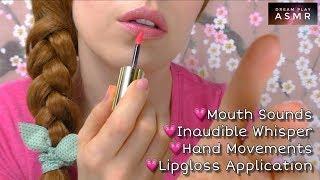 ASMR german Inaudible Whispers (Mouth Sounds, Hand Movements...) | Dream Play ASMR