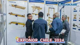 SEVENCRANE at EXPONOR Chile 2024 | Advancing Lifting Solutions for Mining #crane #machine #operator