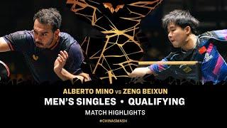 Alberto Mino vs Zeng Beixun | MS Qual | China Smash 2024