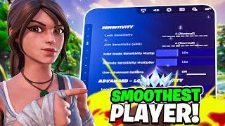 *SMOOTHEST* PLAYER  + *NEW* BEST Controller Settings For Fortnite CHAPTER 6! (PS4/PS5/XBOX/PC)