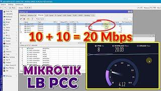 Tutorial Mikrotik Load Balance PCC 2 ISP: Menggabungkan 2 Sumber Internet Jadi 1