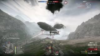 Battlefield 1 | Airship Buster + Fortress Gun Behemoth Takedown