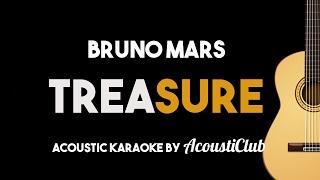 Bruno Mars - Treasure (Acoustic Guitar Karaoke Version)