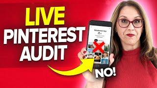 Pinterest account Audit: Reviewing Pinterest Account With Cathleen Crobons!