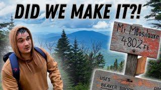 Going 4800+ Ft Up A New Hampshire Mountain | Mission Mt. Moosilauke #hiking #wildlife