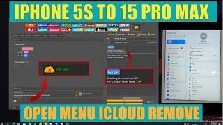 Remove ICloud Open Menu By Unlock Tool 100% Working 