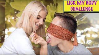 ЛИЗНИ МОЕ ТЕЛО ЧЕЛЛЕНДЖ || LICK MY BODY CHALLENGE || ZAGREBUSHKA