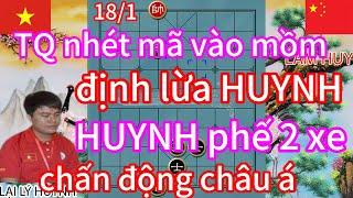 TQ nhét mã vào mồm định lừa HUYNH ,HUYNH phế 2 xe chấn động châu á