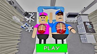 HOSPITAL MODE | POLICE FAMILY ESCAPE! SCARY OBBY #roblox #obby