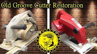 Hitachi Old Groove Cutter Restoration | Rusted switch