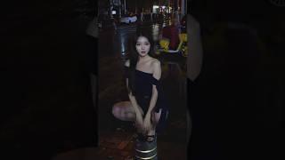 new trendy pos chinese girl street style fashion  #shorts #chinesefashion