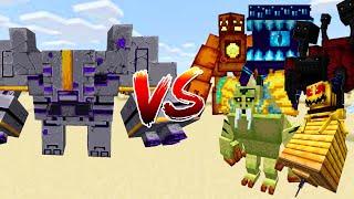 Obsidian Monstrosity VS Astemir's Forestcraf in Minecraft