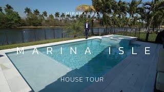 MARINA ISLE Home Tour in Miramar Florida