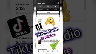 TikTok studio ka kia matlab hai | TikTok studio app tutorial | TikTok studio #shorts #shortsfeed