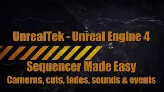 Sequencer Guide Unreal Engine - Cinematics Made Easy [Camera cut, fade, custom event & sound tracks]