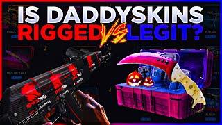 IS DADDYSKINS RIGGED OR LEGIT? (Case Battles)