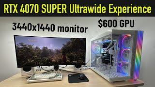 Is the RTX 4070 SUPER Good Enough for Ultrawide 1440p Gaming? [3440x1440 benchmark]