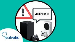 ️ How to FIX ERROR ACC1310 Xbox Series X or Xbox Series S log into your Xbox with your Microsoft