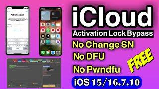 New FREE iCloud Bypass iPhone 6s to iPhone X NO SN Change by Unlock Tool