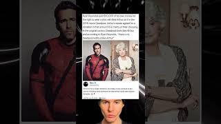 Ryan Reynolds paid $10,000 of his own money for the right to wear a shirt with Bea Arthur on it