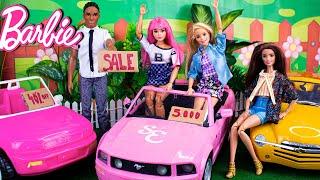 Barbie Gets A New Car Story - Titi Toys & Dolls