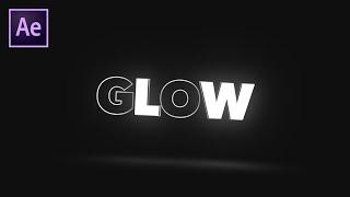 Glow Flicker Text Reveal Animation in After Effects - After Effects Tutorial | Creative Tuesdays