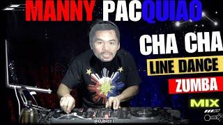 CHA CHA | LINE DANCE | ZUMBA with MANNY PACQUIAO #chachacha  #zumba #tiktok