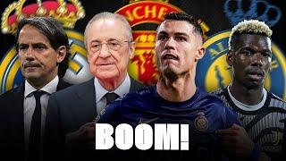  REAL ENTER THE MARKET! POGBA LEAVES! CRISTIANO’S FUTURE, SIMONE INZAGHI…