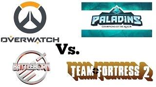 Overwatch Vs. TF2 Vs. BattleBorn Vs. Paladins