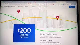 Google maps api free trick without credit card any country