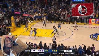 FlightReacts To LAKERS at WARRIORS Christmas Day FULL GAME HIGHLIGHTS | December 25, 2024!