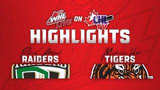 Prince Albert Raiders at Medicine Hat Tigers 02/08 | WHL Highlights 2024-25