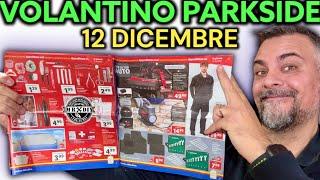 Volantino Parkside Lidl fai da te 12 dicembre 2024. Riccardo Muscarella #parkside #lidl #attrezzi