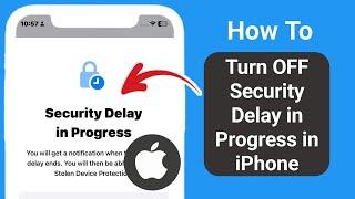 How to Disable Security Delay Feature on iPhone | Turn Off Security Delay Setting on iPhone [2024]