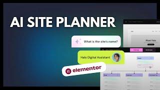 NEU: Der AI SITE PLANNER von elementor getestet: Die neue Relume-Alternative?