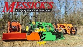 John Deere 5055e vs Kubota MX-Series tractor comparison and review