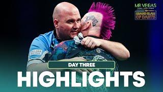 GROUPS A-D COMPLETE  Day Three Evening Highlights - 2024 Grand Slam of Darts