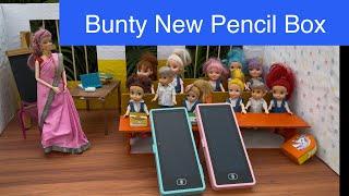 Barbie doll videos Tamil - Episode 6 | Bunty New Pencil Box #barbie #chintu #bunty