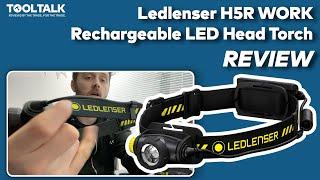 Ledlenser H5R WORK Rechargeable LED Head Torch Review By SmartPipe Plumbing Services