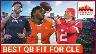 NFL Draft Expert Thor Nystrom on the NFL Draft QB class & who fits best with the Cleveland Browns