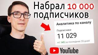 РАСКРУТКА КАНАЛА YOUTUBE 2022 ► Как раскрутить канал на Ютубе с 0 до 10 000 подписчиков #8