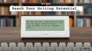 BYOK: The Ultimate Distraction-Free Writing Tool