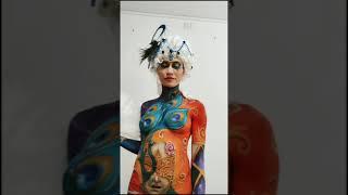 Full Body Painting #shorts #bodypainting #bodypaint #tiktok