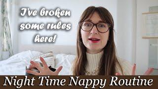 NIGHT TIME NAPPY ROUTINE WHILST POTTY TRAINED | ALINA GHOST