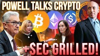 SEC Gets Grilled in U.S. Crypto Hearing+ Jerome Powell Talks Crypto