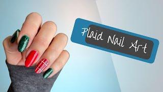 Plaid Nail Art