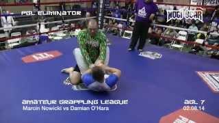 PGL Eliminator Finals • Marcin Nowicki vs Damian O'Hara at AGL 7 • Amateur Grappling League®